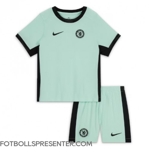 Chelsea Tredje tröja Barn 2023-24 Kortärmad (+ korta byxor)